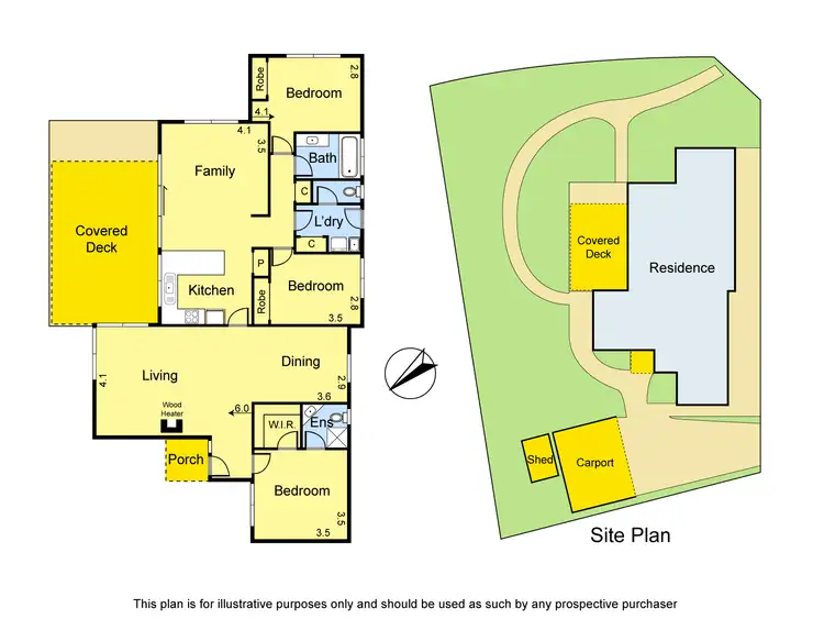 Floorplan of Homely house listing, 23 Yaralla Crescent, St Helena VIC 3088
