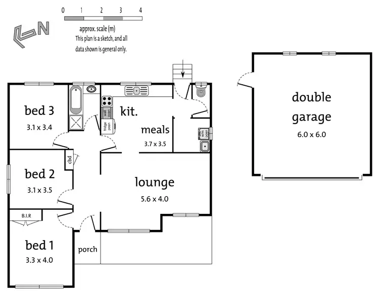 Floorplan of Homely house listing, 36 Gracedale Avenue, Ringwood East VIC 3135