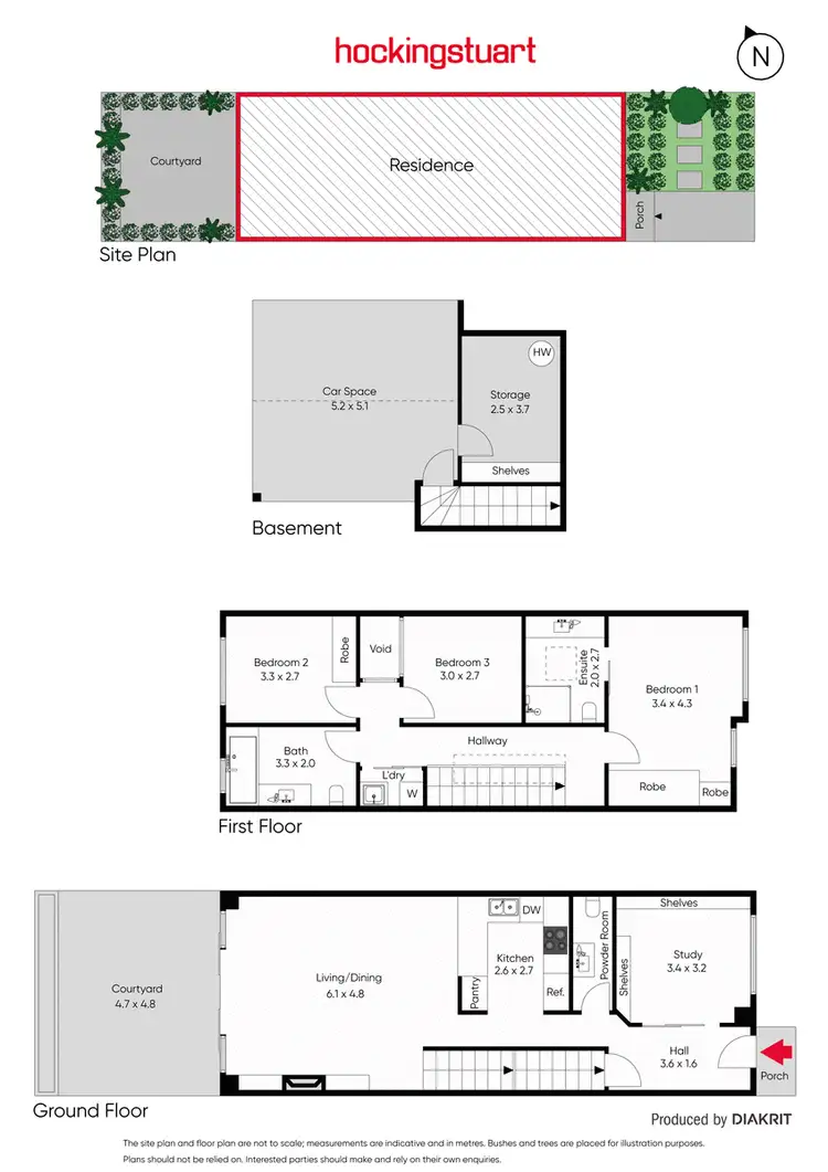 Floorplan of Homely house listing, 20 Park Road, Prahran VIC 3181