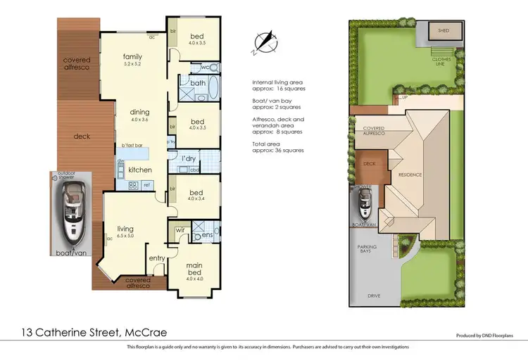 Floorplan of Homely house listing, 13 Catherine Street, Mccrae VIC 3938
