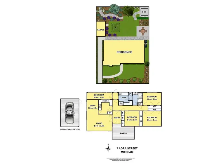 Floorplan of Homely house listing, 7 Agra Street, Mitcham VIC 3132