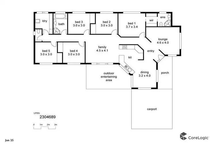 Floorplan of Homely house listing, 33 Whitington Circuit, Gunn NT 832