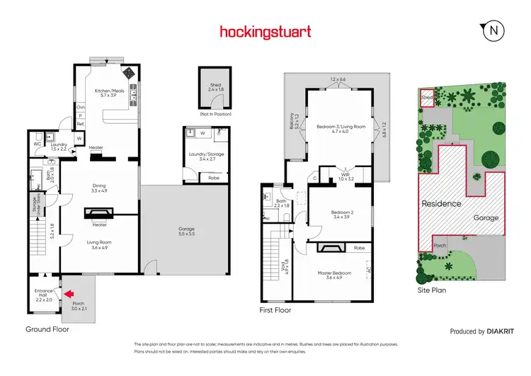 Floorplan of Homely house listing, 24 Beacon Road, Port Melbourne VIC 3207