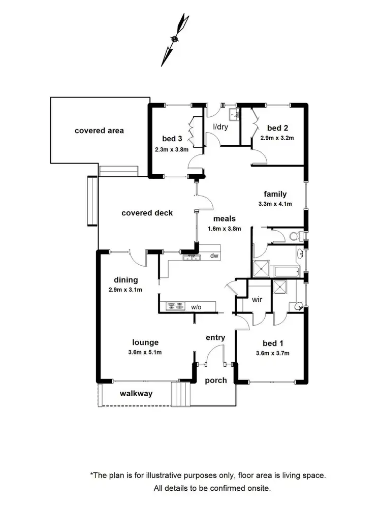 Floorplan of Homely house listing, 19 Elsie Street, Wandin North VIC 3139