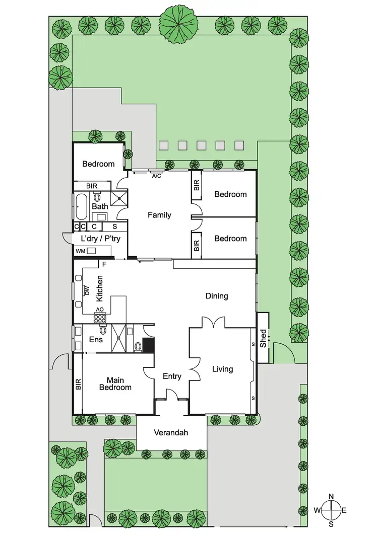 Floorplan of Homely house listing, 14 Holroyd Avenue, St Kilda East VIC 3183