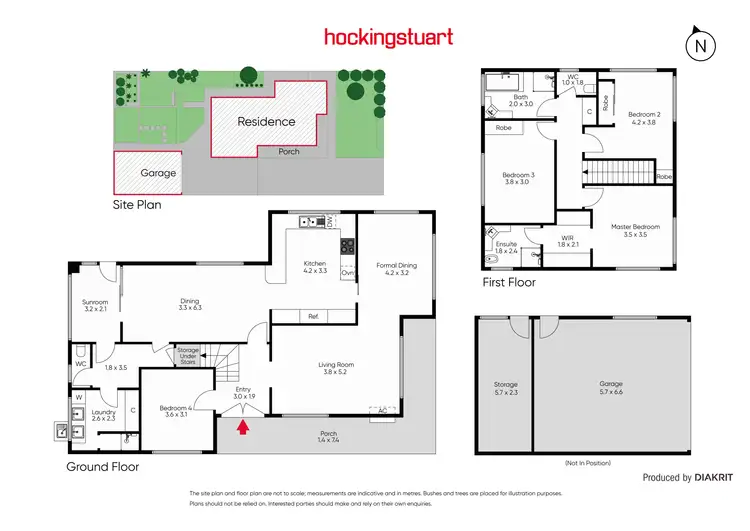 Floorplan of Homely house listing, 17 Emery Court, Altona VIC 3018