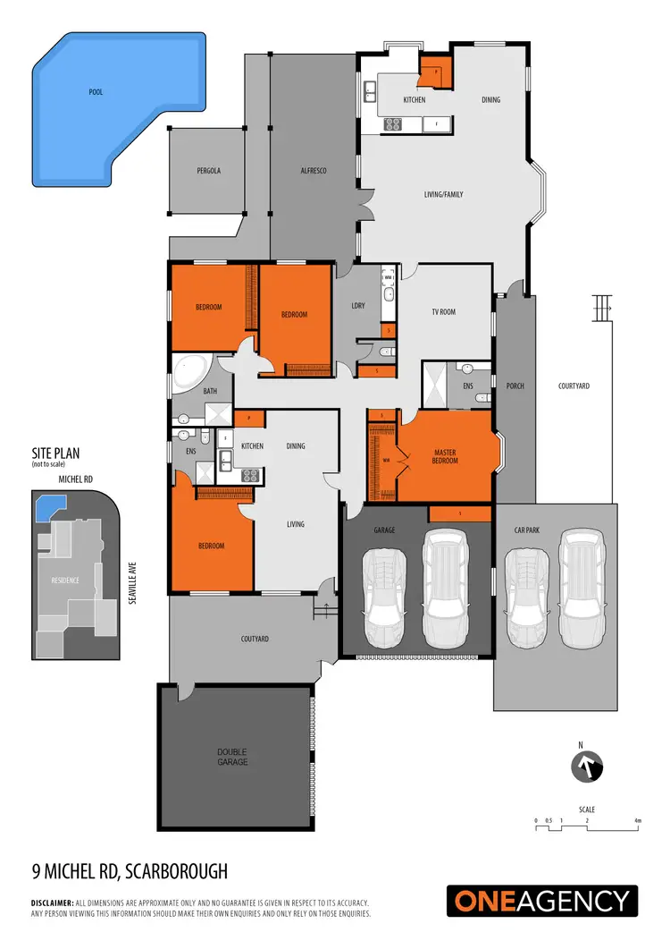 Floorplan of Homely house listing, 9 Michel Road, Scarborough QLD 4020