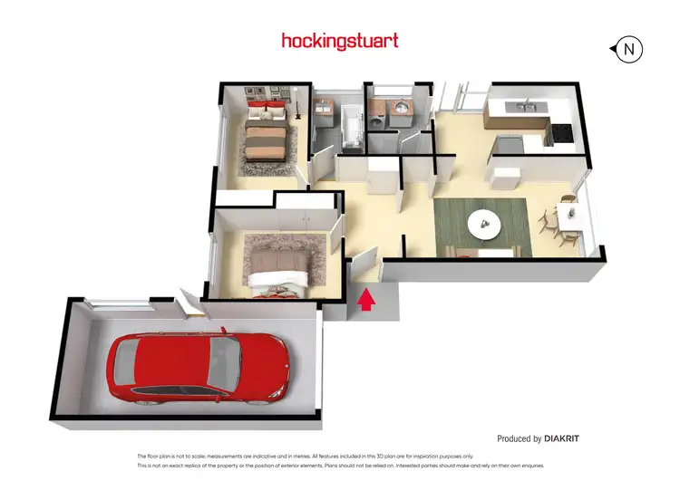Floorplan of Homely unit listing, 5/45 Exford Road, Melton South VIC 3338