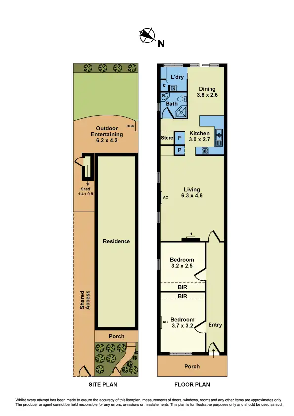 Floorplan of Homely house listing, 3 Oakbank Street, Newport VIC 3015