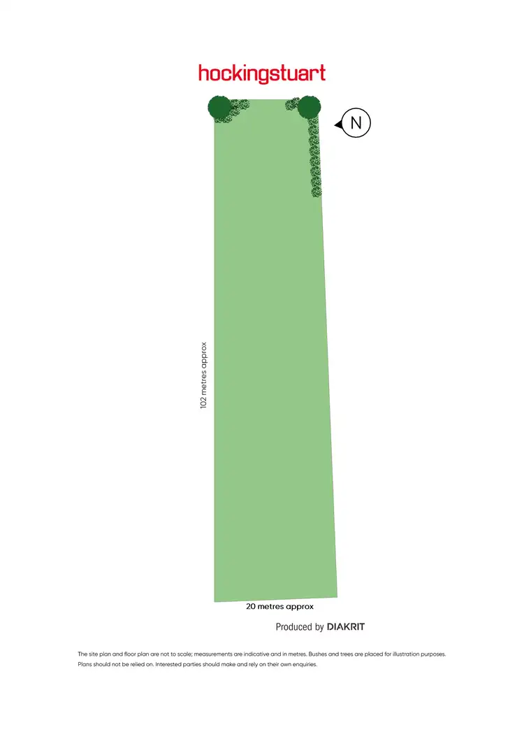 Floorplan of Homely land listing, 39 Eldon Street, Glenlyon VIC 3461