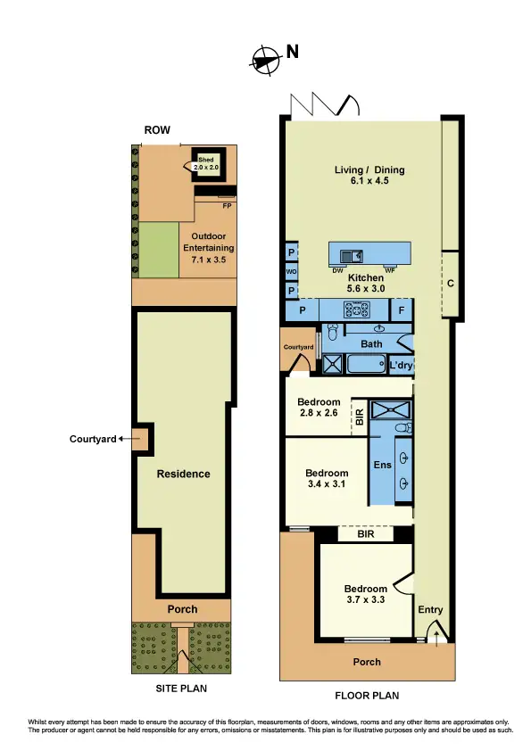Floorplan of Homely house listing, 53 Home Road, Newport VIC 3015