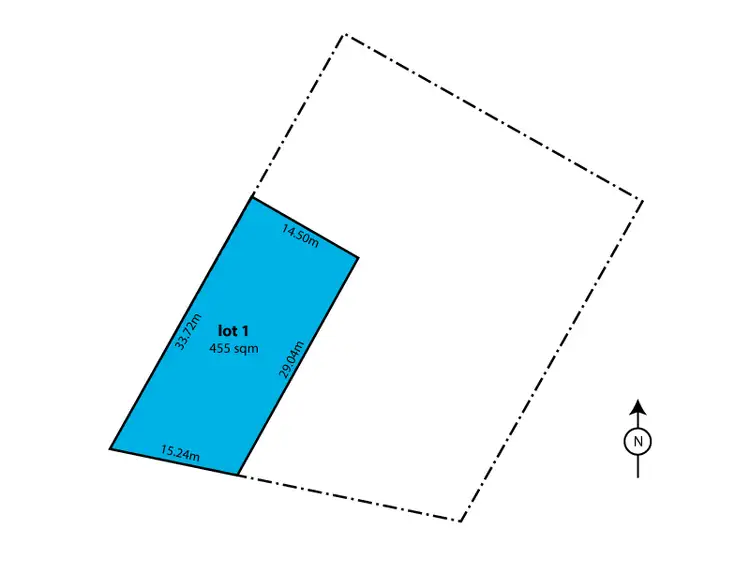 Floorplan of Homely land listing, Lot 1/4 River Road, Aireys Inlet VIC 3231