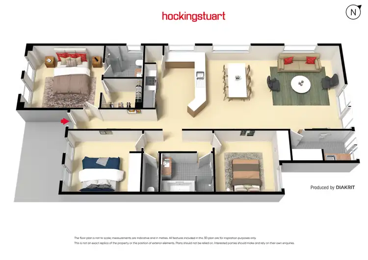 Floorplan of Homely house listing, 701 Eynesbury Road, Eynesbury VIC 3338