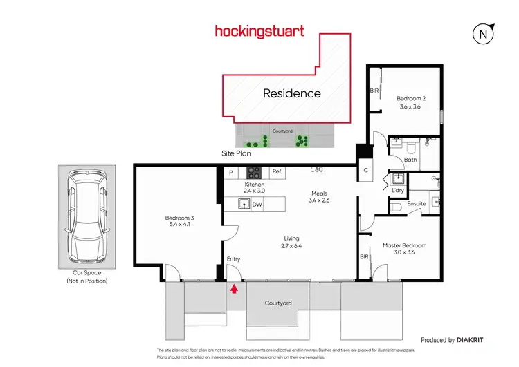 Floorplan of Homely apartment listing, G02/115 Nott Street, Port Melbourne VIC 3207