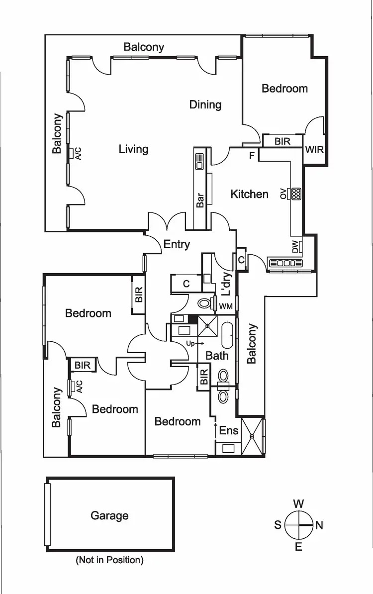 Floorplan of Homely apartment listing, 3/614 Inkerman Road, Caulfield North VIC 3161