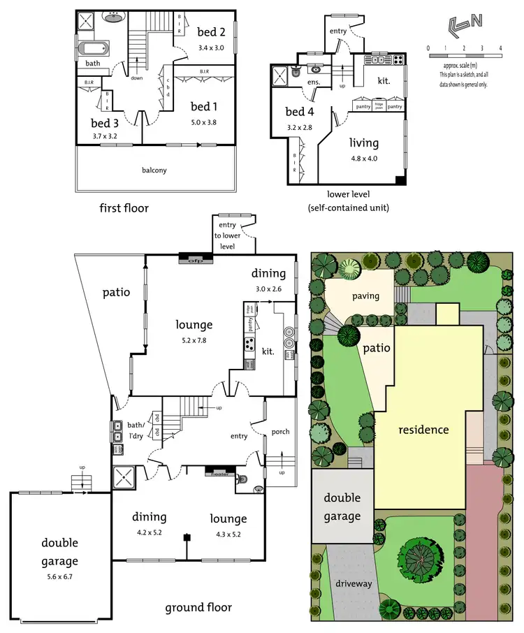 Floorplan of Homely house listing, 14 Log School Road, Doncaster VIC 3108