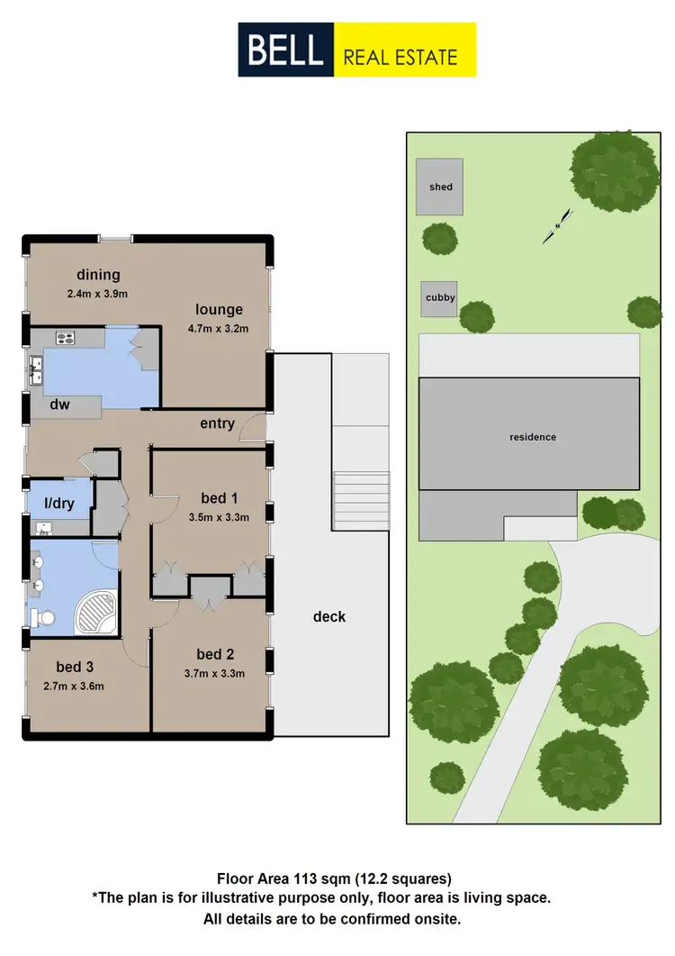 Floorplan of Homely house listing, 8 Summerhill Road, Montrose VIC 3765