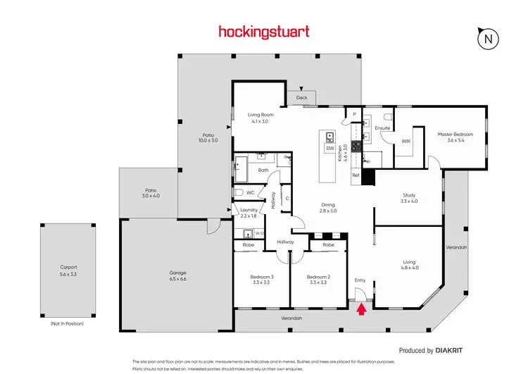 Floorplan of Homely house listing, 2 Brookside Drive, Mount Clear VIC 3350
