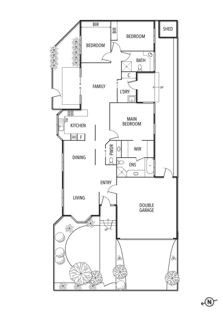 Floorplan of Homely unit listing, 1/6 Anderson Street, Caulfield VIC 3162
