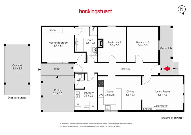 Floorplan of Homely house listing, 10 Frank Street, Ballarat Central VIC 3350