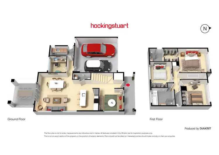 Floorplan of Homely townhouse listing, 96A Beech Street, Langwarrin VIC 3910