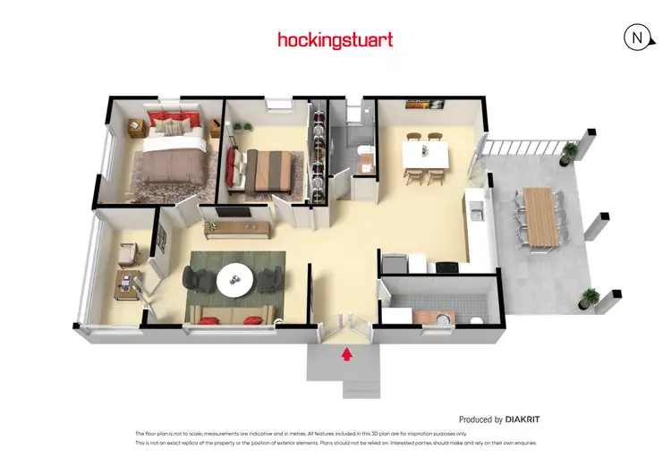 Floorplan of Homely house listing, 7 Stanbridge Street, Daylesford VIC 3460
