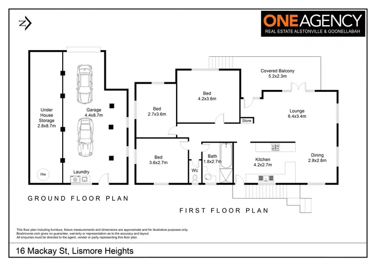 Floorplan of Homely house listing, 16 Mackay Street, Lismore Heights NSW 2480