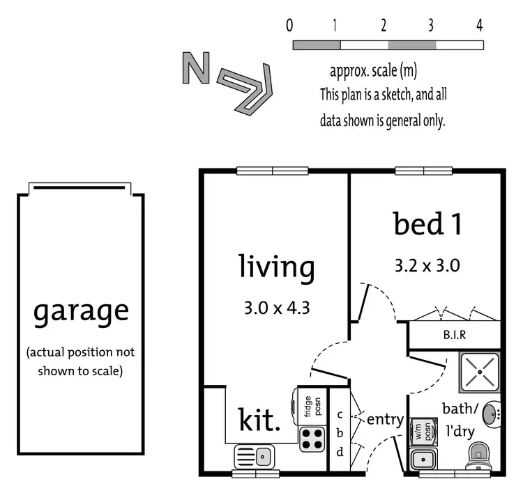 Floorplan of Homely apartment listing, 3/414 Doncaster Road, Doncaster VIC 3108