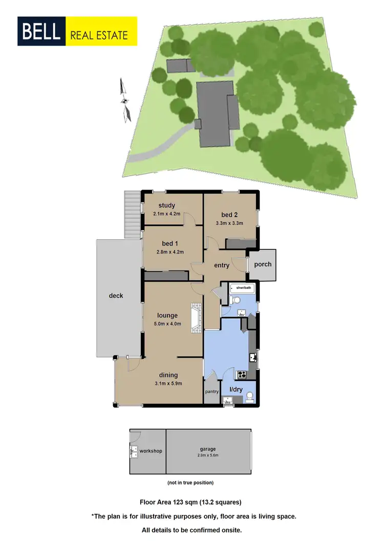 Floorplan of Homely house listing, 4 Warwick Road, Kalorama VIC 3766