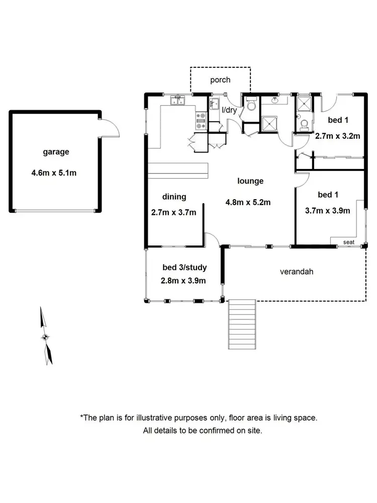 Floorplan of Homely house listing, 23 Dammans, Warburton VIC 3799