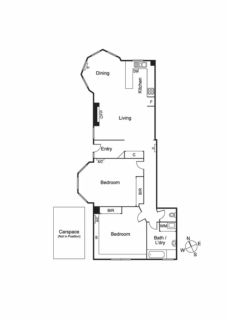 Floorplan of Homely apartment listing, 5/10 Ardoch Avenue, St Kilda East VIC 3183