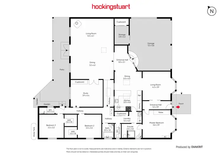 Floorplan of Homely house listing, 6 Kallioota Street, Alfredton VIC 3350