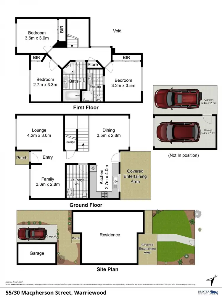 Floorplan of Homely townhouse listing, 55/30 Macpherson Street, Warriewood NSW 2102