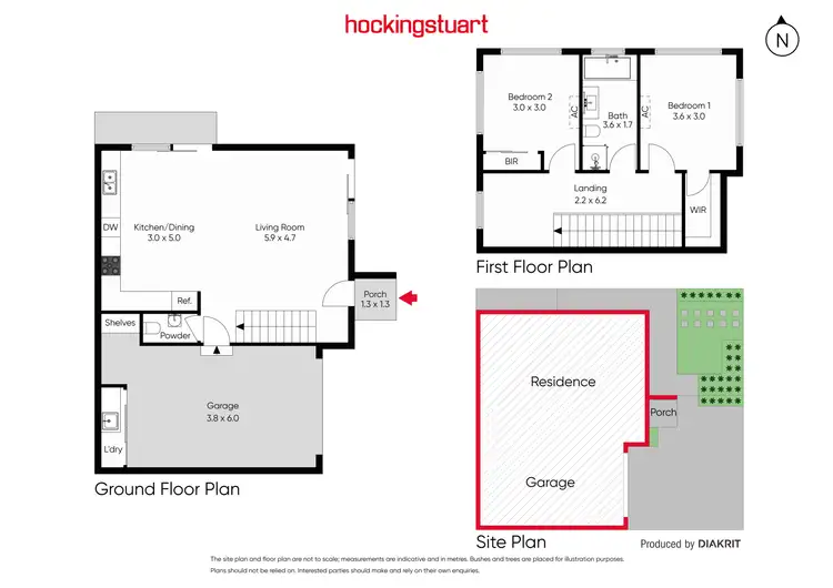 Floorplan of Homely townhouse listing, 4/88 Blackshaws Road, South Kingsville VIC 3015