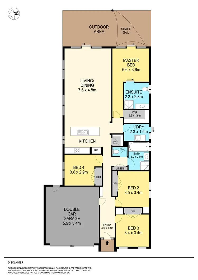 Floorplan of Homely house listing, 22 Howe Street, Miners Rest VIC 3352