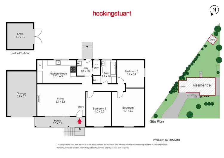 Floorplan of Homely house listing, 1 Seaview Parade, Dromana VIC 3936
