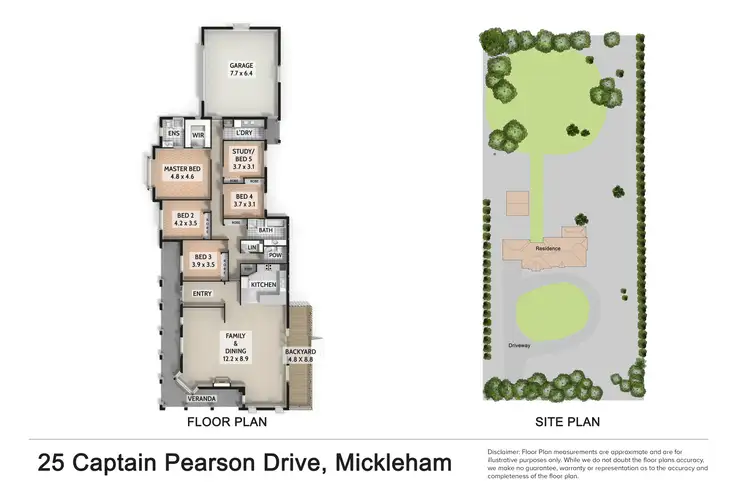 Floorplan of Homely house listing, 25 Captain Pearson Drive, Mickleham VIC 3064