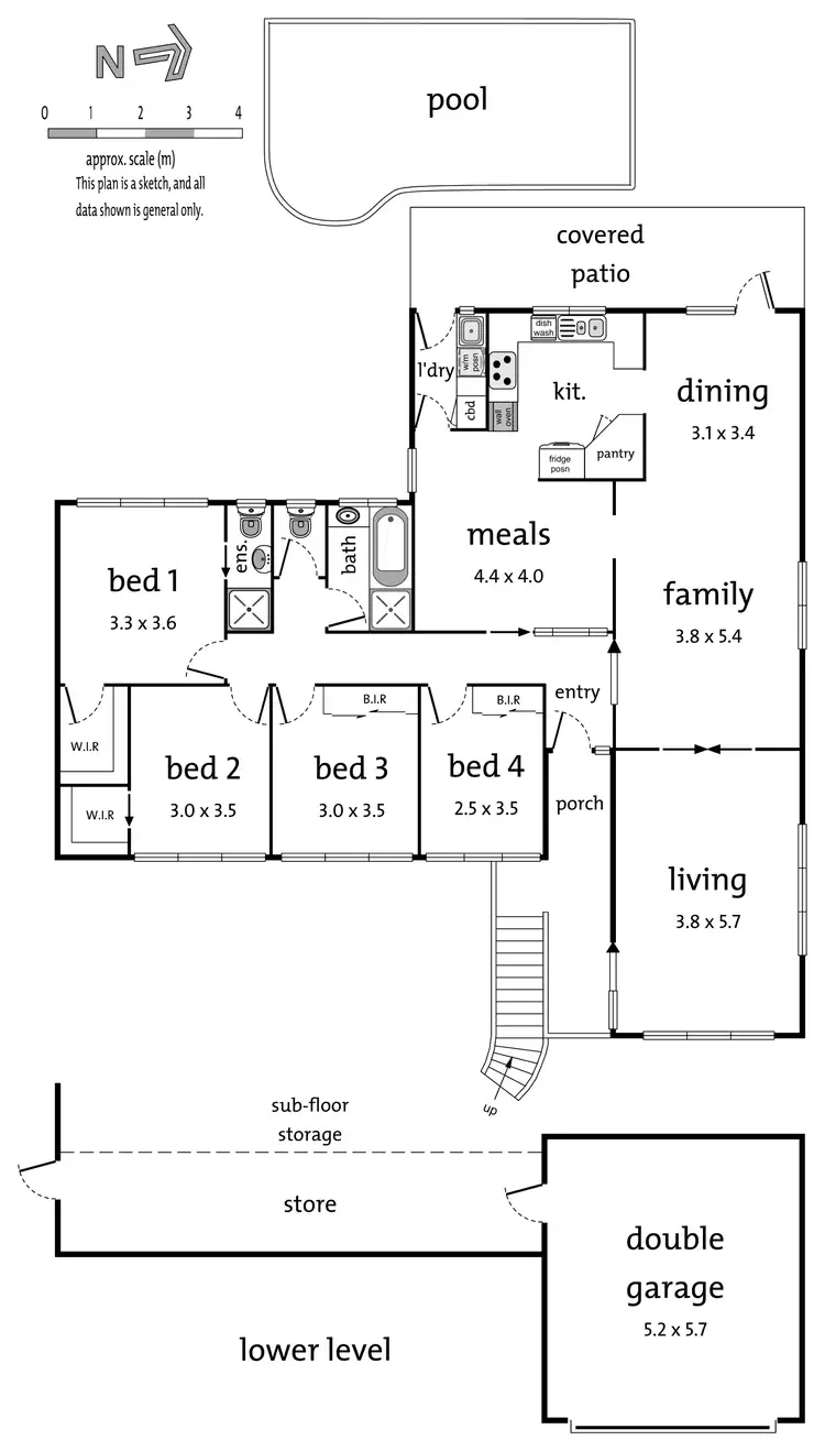 Floorplan of Homely house listing, 25 Rowan Street, Doncaster East VIC 3109