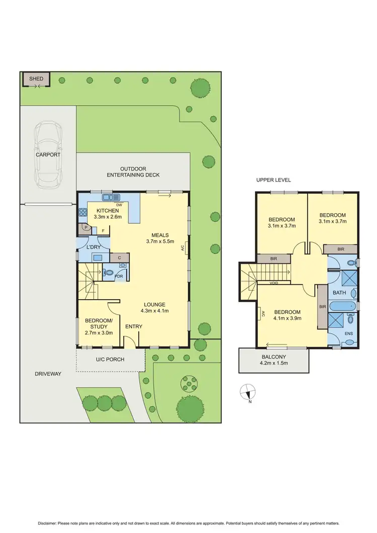 Floorplan of Homely townhouse listing, 6/3 Egret Place, Whittlesea VIC 3757