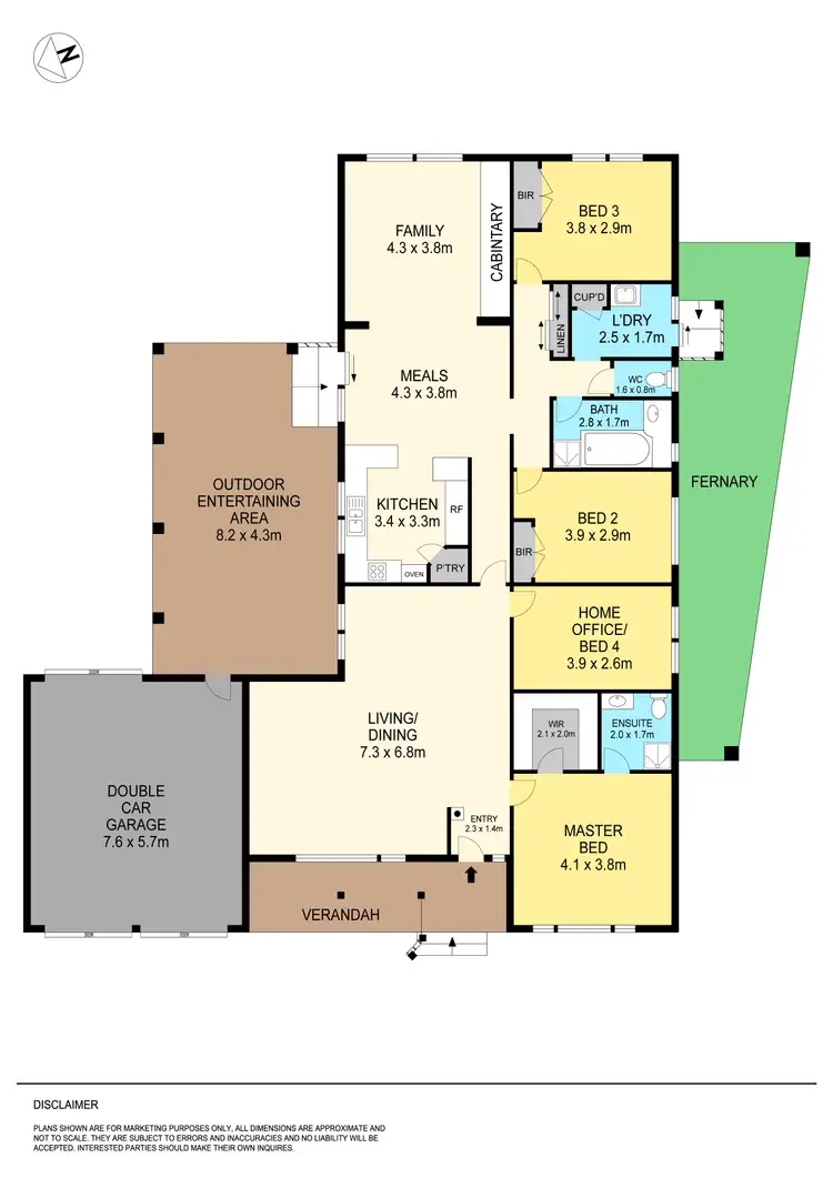 Floorplan of Homely house listing, 10 Slatey Creek Road, Invermay Park VIC 3350