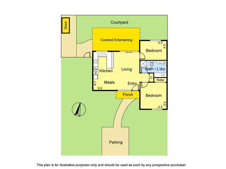 Floorplan of Homely unit listing, 25/43 - 45 Railway Parade, Eltham VIC 3095