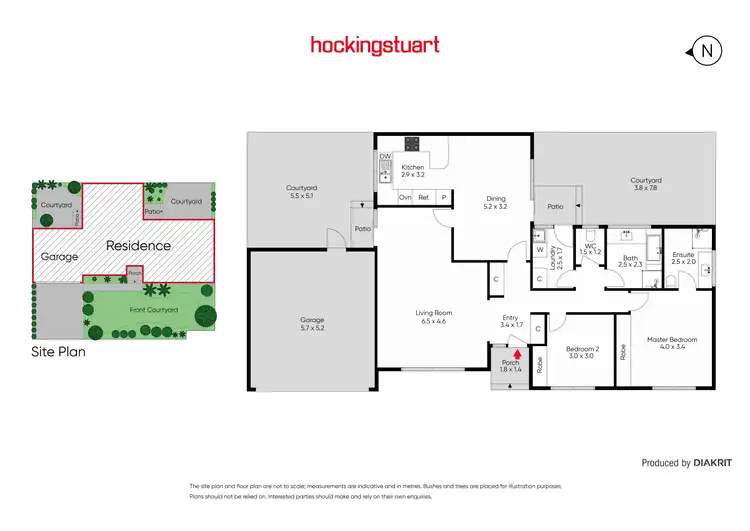 Floorplan of Homely villa listing, 1/11-15 Roselea Street, Caulfield South VIC 3162