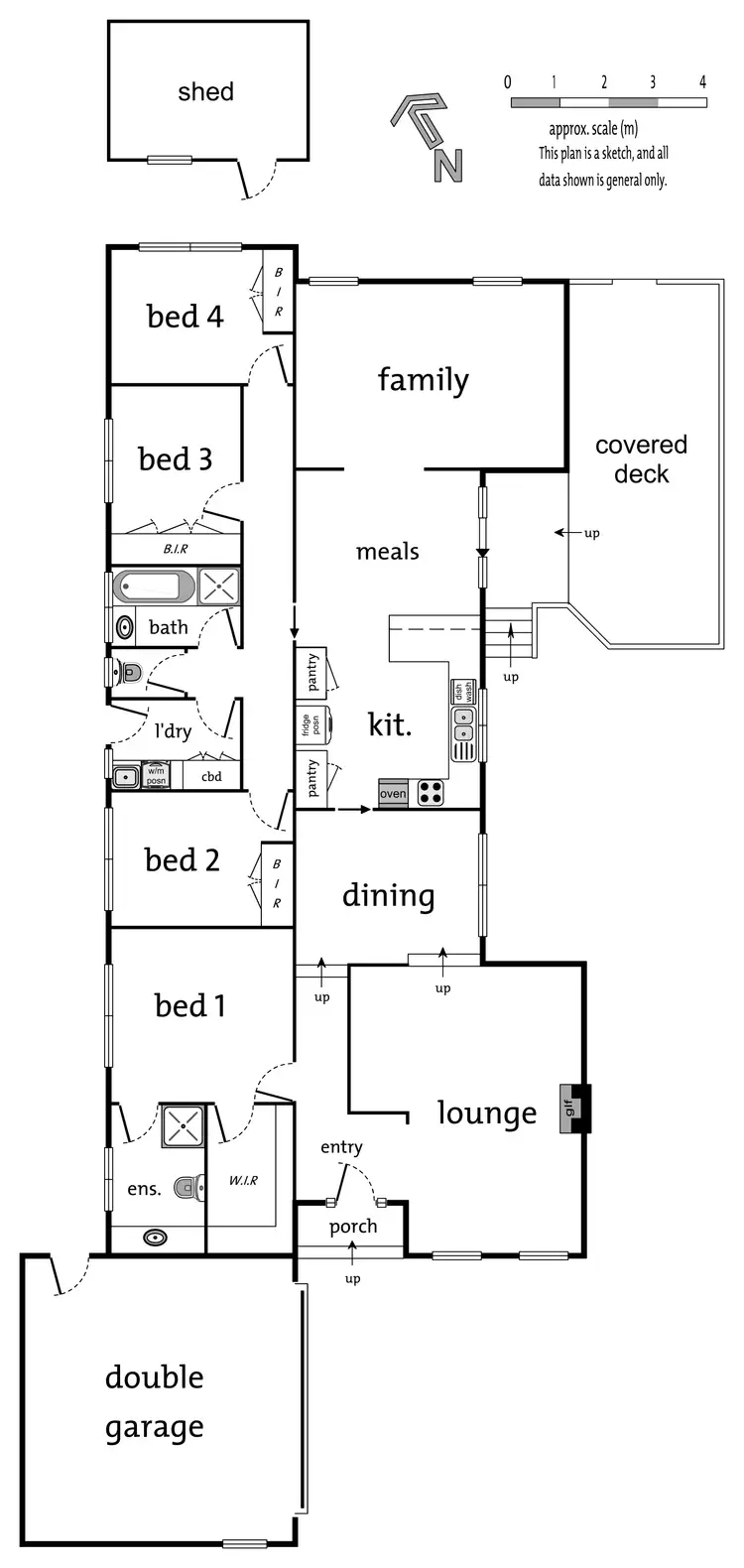 Floorplan of Homely house listing, 9 Hexham Street, Warranwood VIC 3134