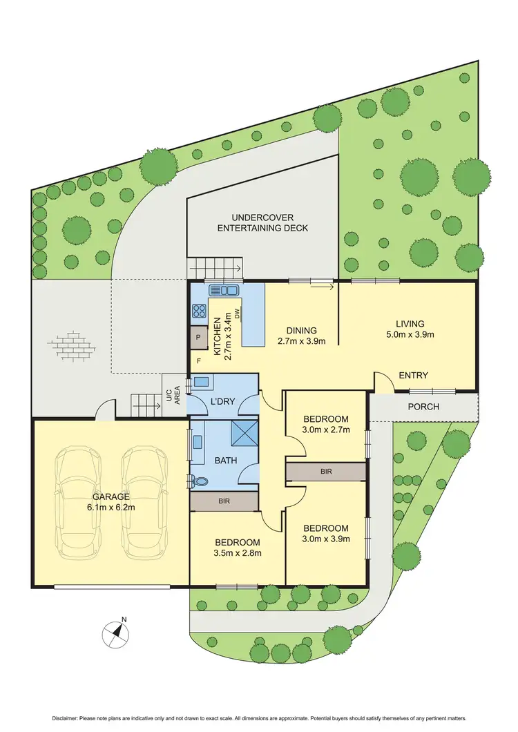 Floorplan of Homely unit listing, 3/58 Beard Street, Eltham VIC 3095