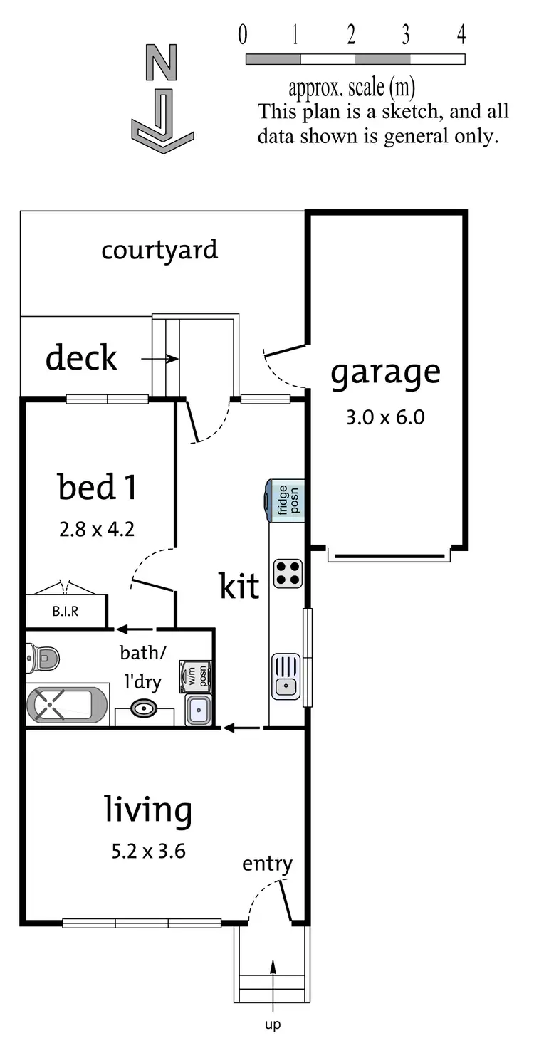 Floorplan of Homely unit listing, 4/37 Arlington Street, Ringwood VIC 3134