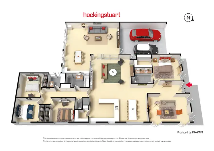 Floorplan of Homely house listing, 22 Walhalla Drive, Eynesbury VIC 3338