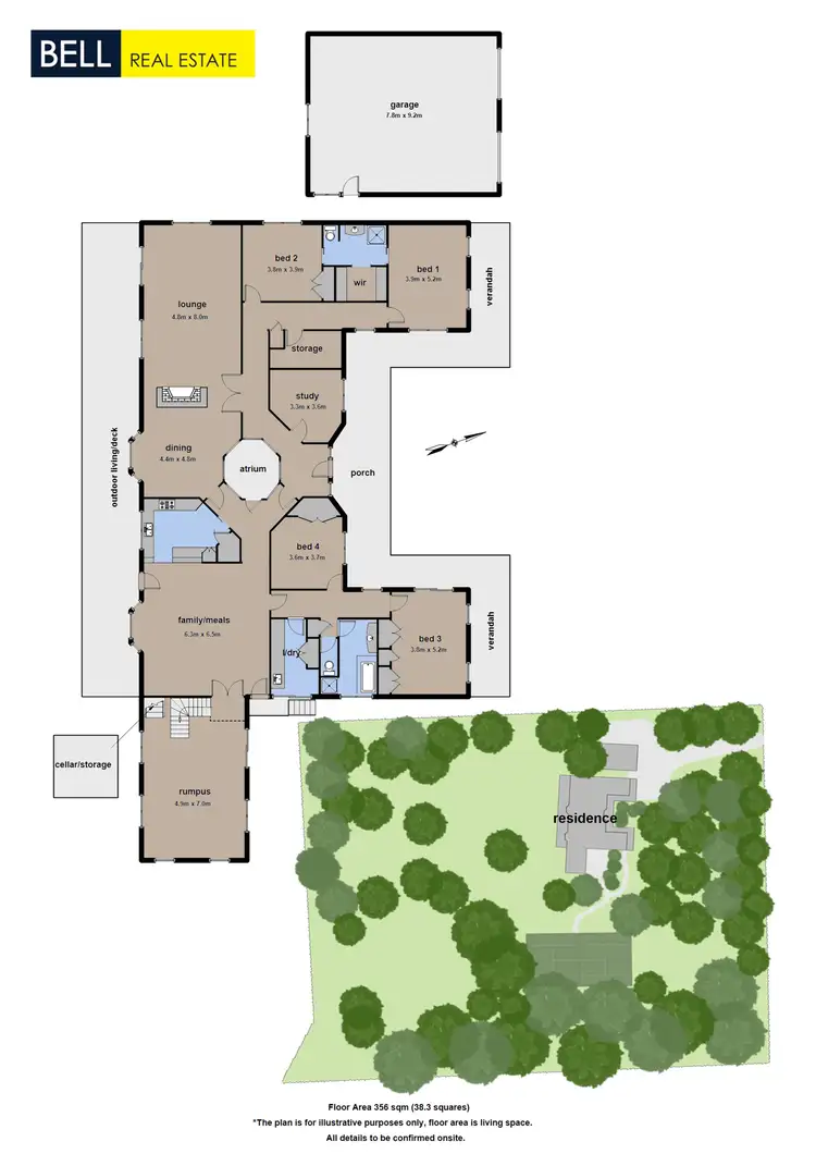 Floorplan of Homely house listing, 86 Ridge Road, Kallista VIC 3791