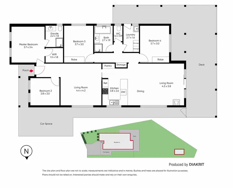 Floorplan of Homely house listing, 7 Wynvale Rise, Hepburn VIC 3461