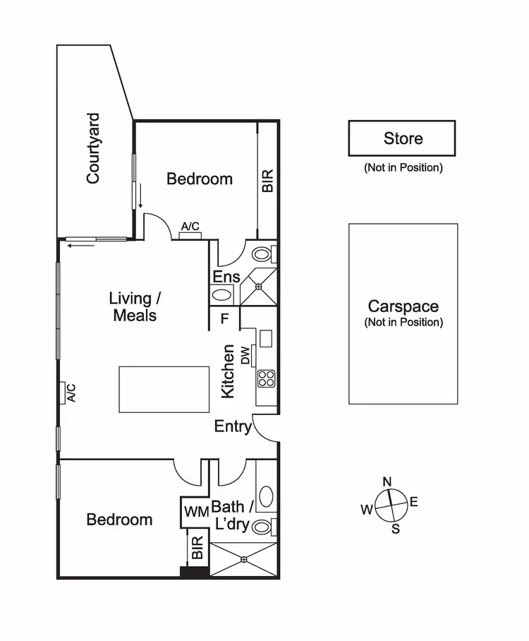 Floorplan of Homely apartment listing, 3/120 Murray Street, Caulfield VIC 3162
