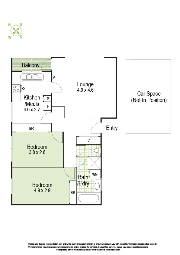 Floorplan of Homely apartment listing, 3/30 Blenheim Street, Balaclava VIC 3183